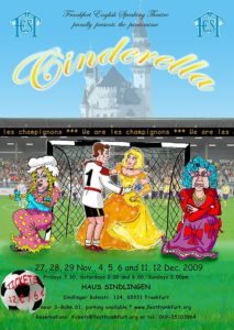 Frankfurt English Speaking Theatre - Poster "Cinderella"